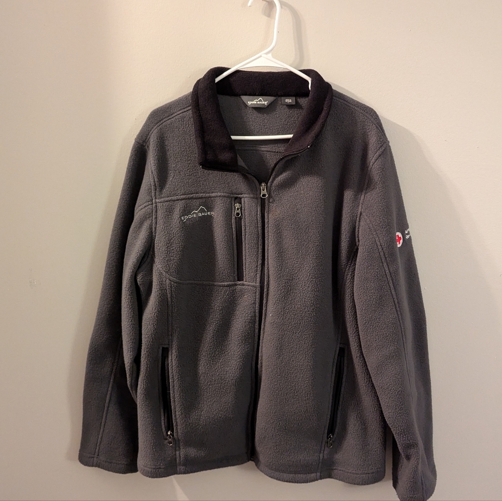 Men's Eddie Bauer zip up fleece